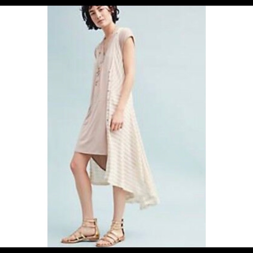 Anthropologie Postmark High low Size XS